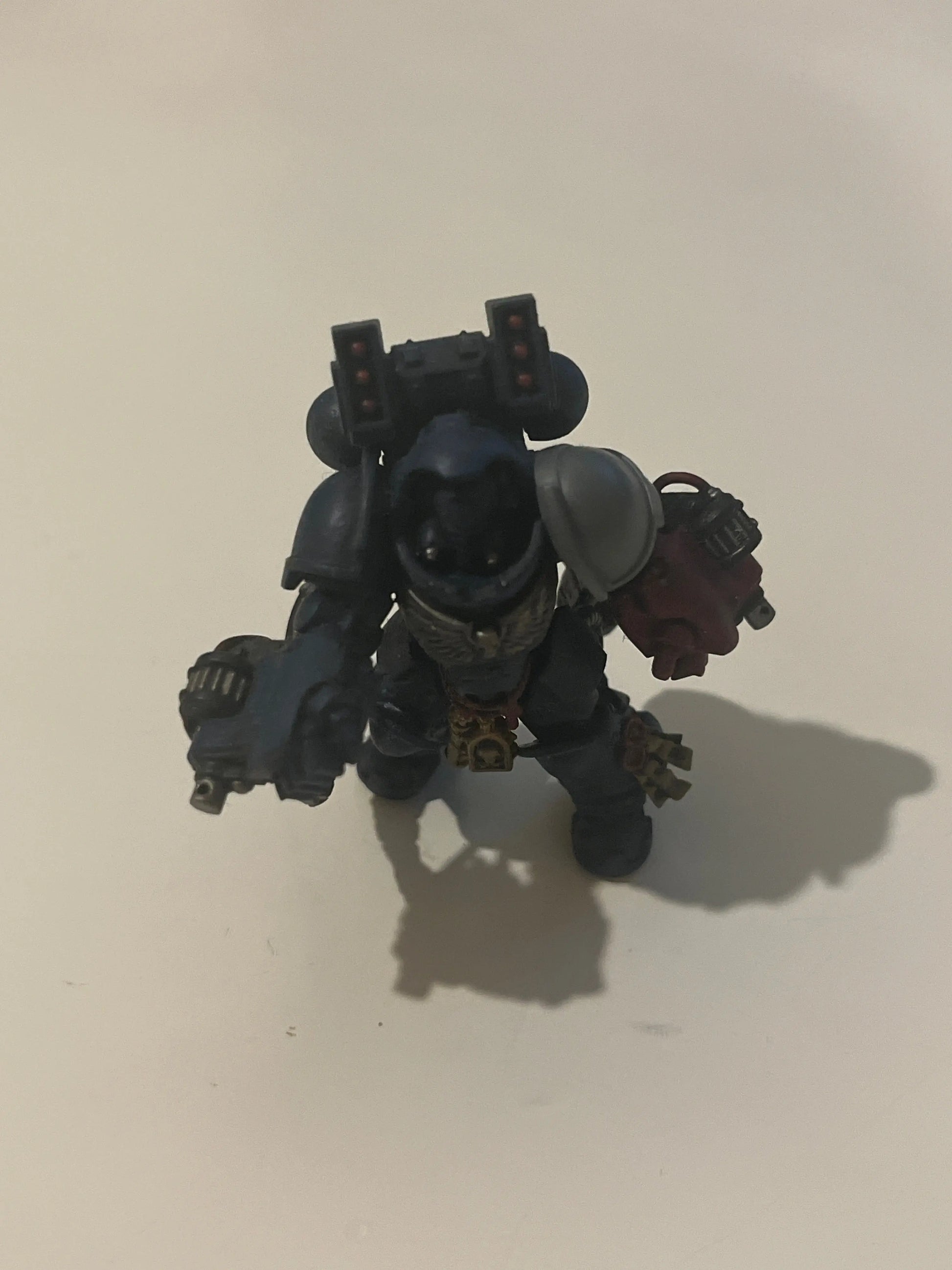 Space Marine Primaris Aggressors Crimson Fist (90% Painted, No Base) #2 FRENLY BRICKS - Open 7 Days