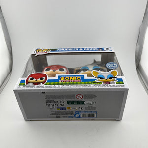 Funko POP! Games Sonic The Hedgehog - Knuckles & Rouge (2 Pack) - Special Edition FRENLY BRICKS - Open 7 Days