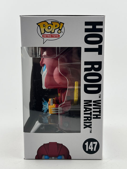 Funko POP! Retro Toys Transformers - Hot Rod With Matrix #147 - Vinyl Collectable FRENLY BRICKS - Open 7 Days
