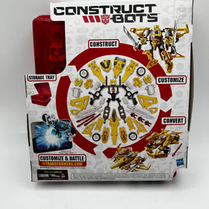 NEW Transformers Construct Bots Bumblebee Triple Changers Tray 69 Pieces Hasbro FRENLY BRICKS - Open 7 Days