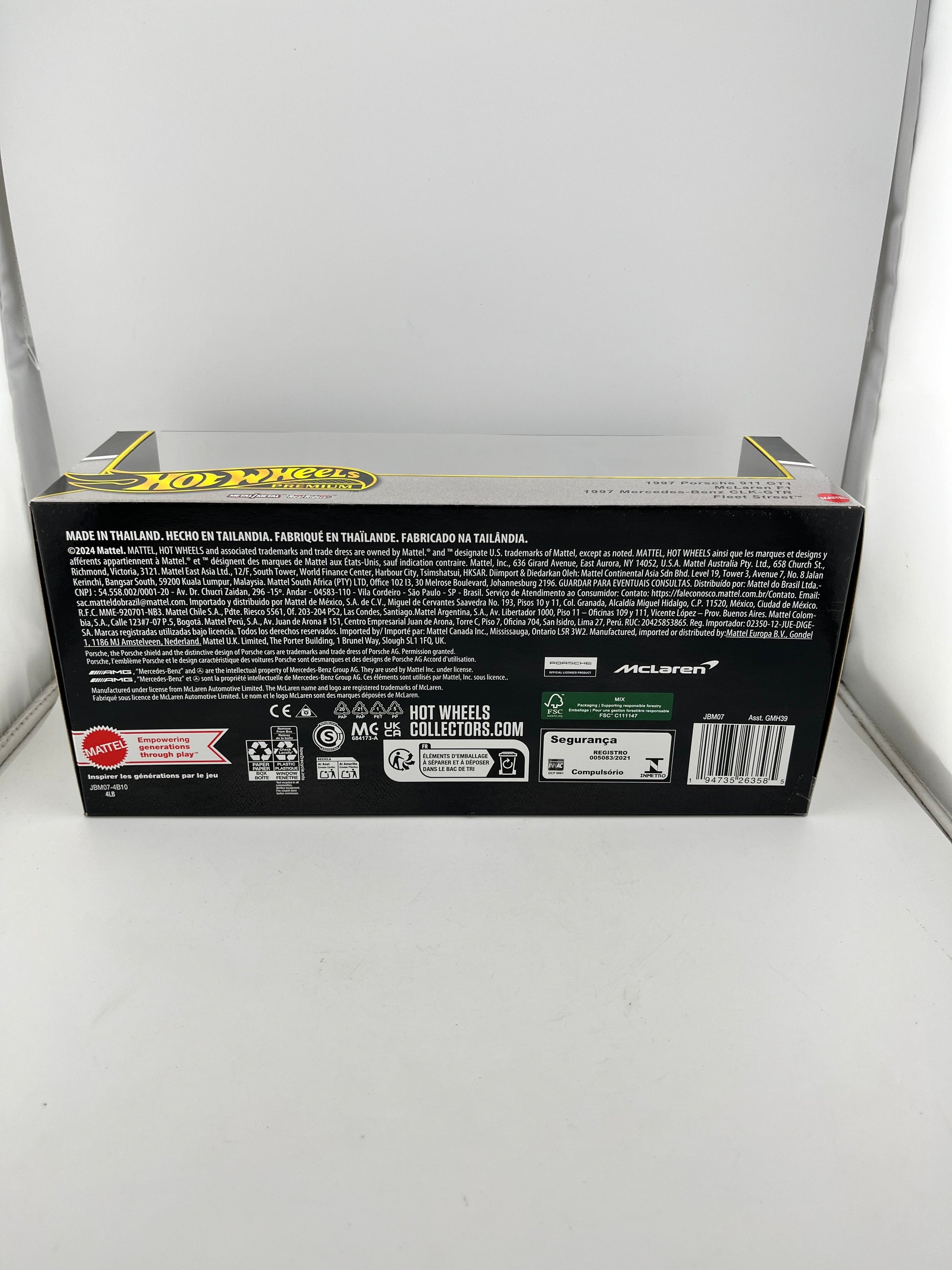 Hot Wheels Premium 90s Supercars Diorama: Porsche, McLaren, Mercedes-Benz FRENLY BRICKS - Open 7 Days