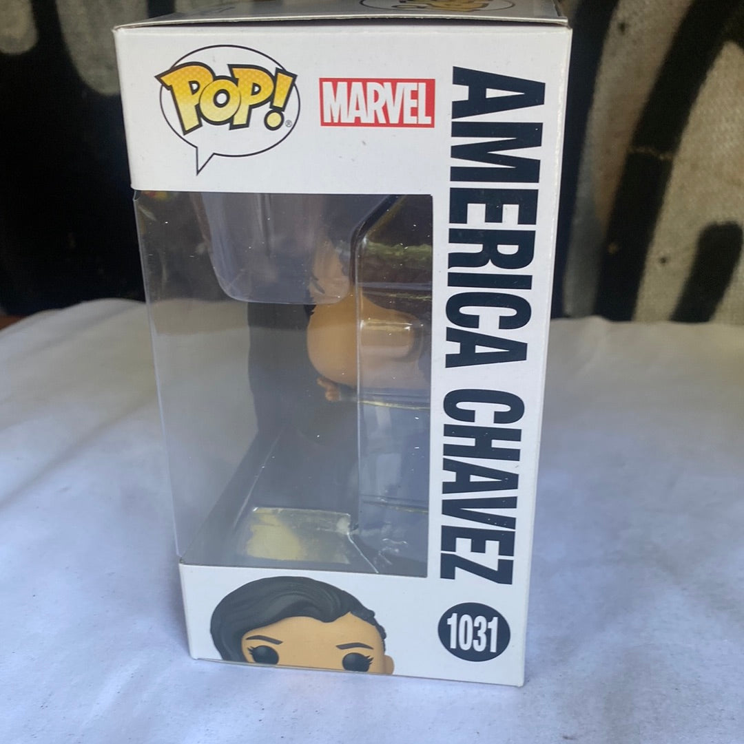 Funko POP! America Chavez #1031 FRENLY BRICKS - Open 7 Days