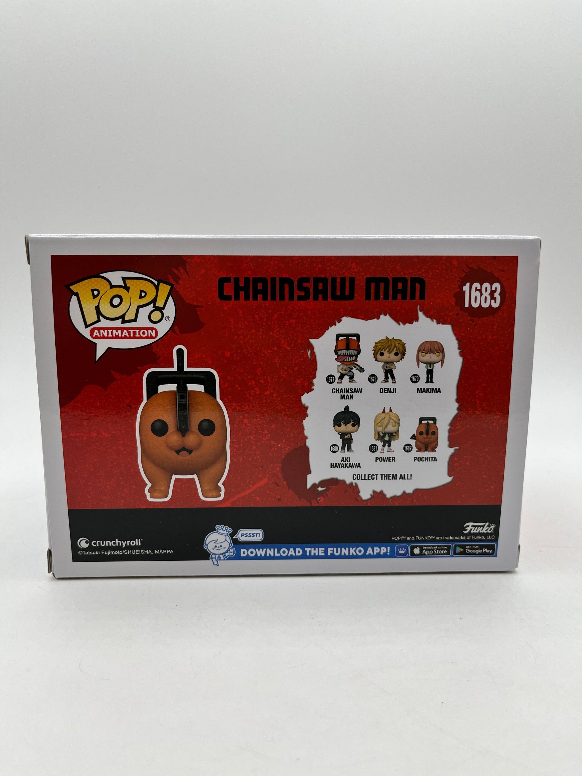 Funko POP! Animation Chainsaw Man - Pochita #1683 - Special Edition FRENLY BRICKS - Open 7 Days