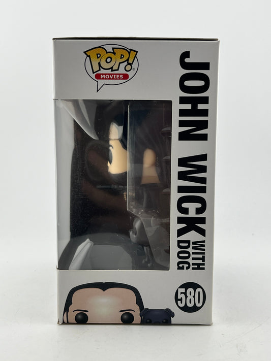 Funko POP! Movies - John Wick With Dog #580 - Vinyl Collectable FRENLY BRICKS - Open 7 Days