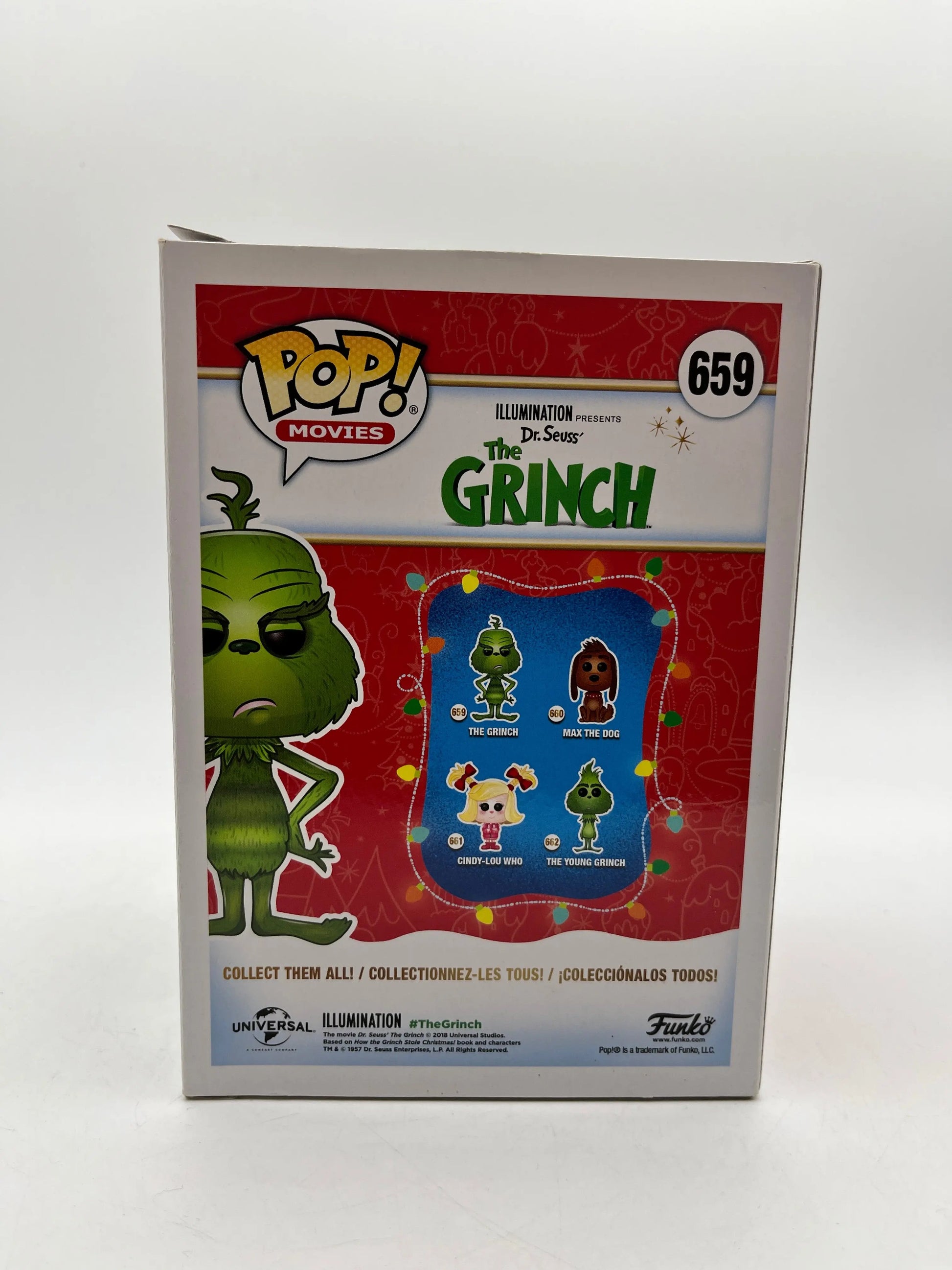 Funko POP! Movies Dr. Seuss The Grinch #659 The Grinch - Vinyl Collectable FRENLY BRICKS - Open 7 Days