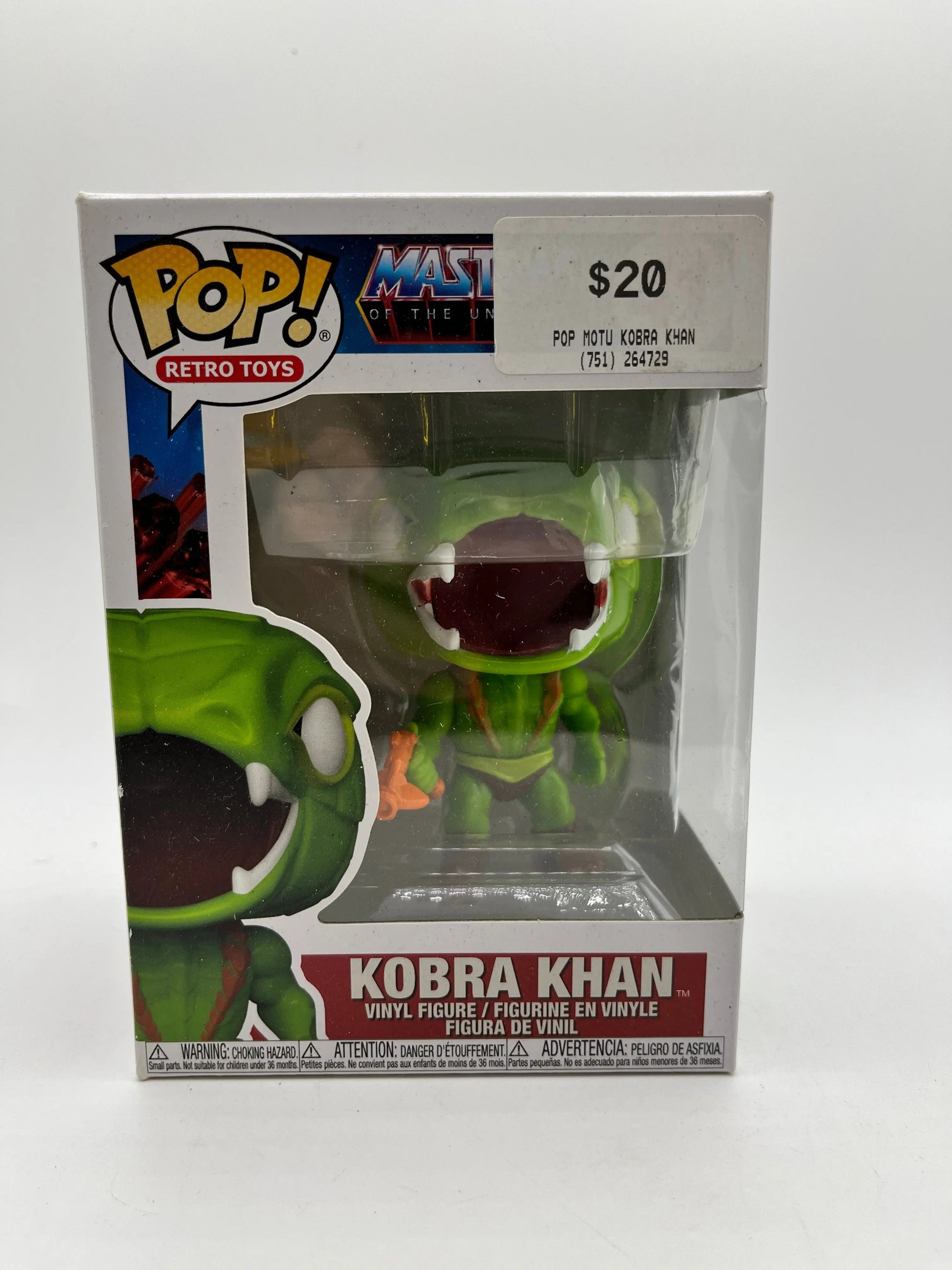 Funko POP! Retro Toys Masters Of The Universe Kobra Khan #41 FRENLY BRICKS - Open 7 Days