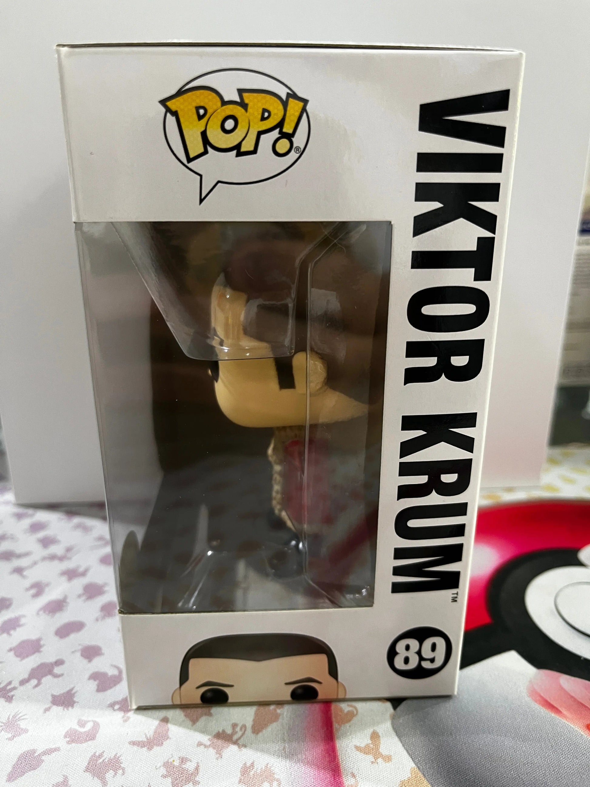Funko Pop Vinyl Harry Potter Viktor Krum #89 FRENLY BRICKS - Open 7 Days