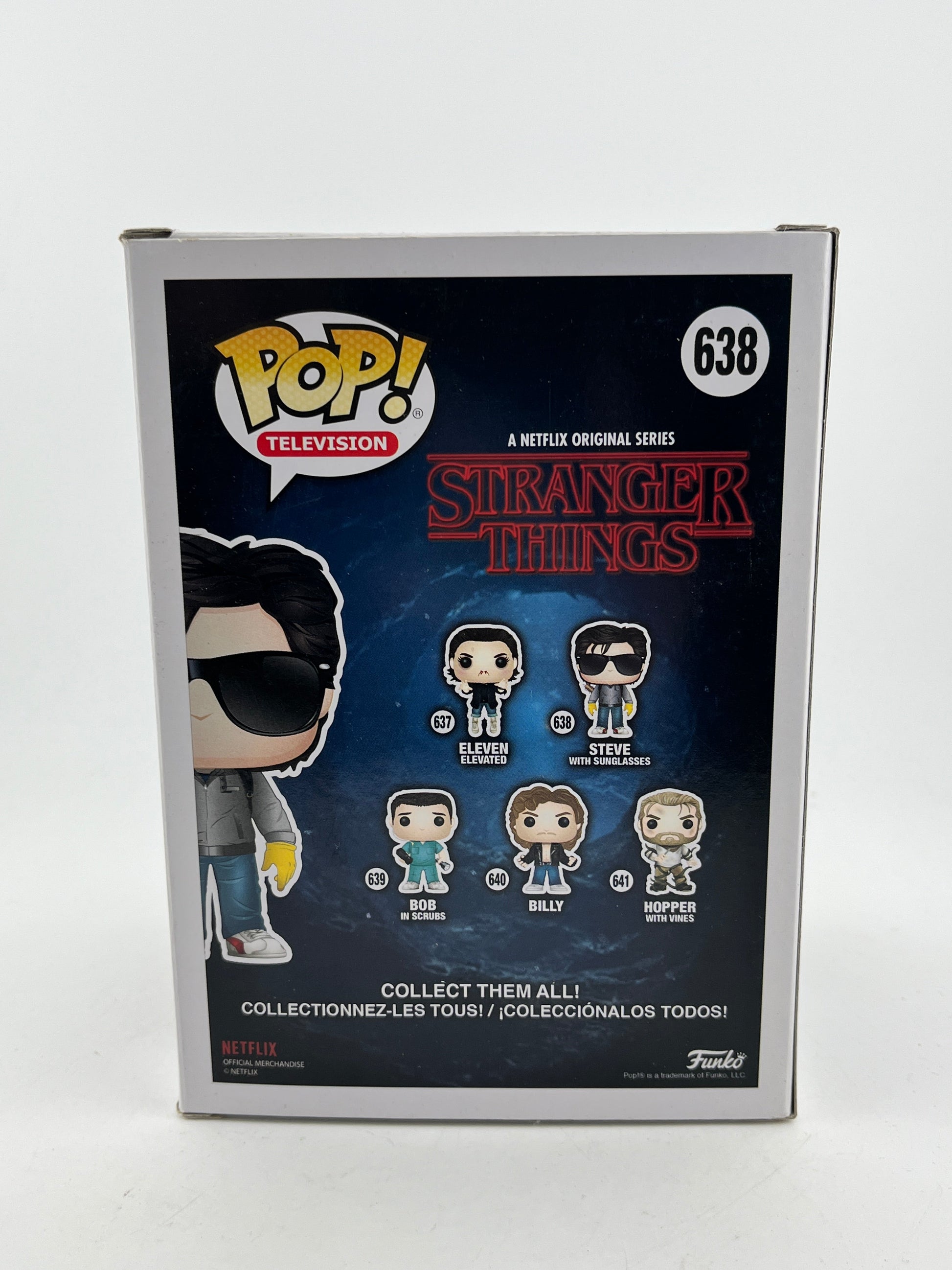Funko POP! Television Stranger Things - Steve (With Sunglasses) #638 - Vinyl Collectable FRENLY BRICKS - Open 7 Days