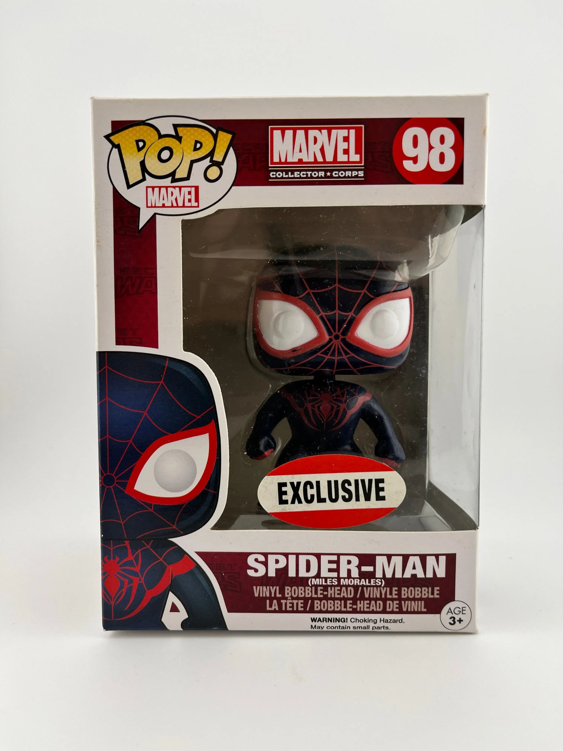 Funko POP! Marvel Collector Corps Exclusive Spider-Man #98 - Vinyl Collectable FRENLY BRICKS - Open 7 Days
