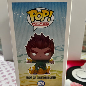 Funko Pop Vinyl Animation Naruto Shippuden Might Guy (Right Inner Gates) #824 FRENLY BRICKS - Open 7 Days