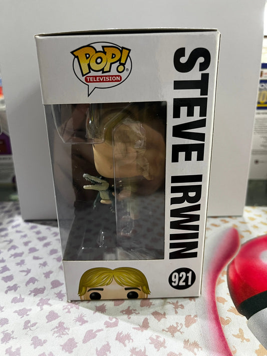 Funko Pop Vinyl Television Australia Zoo Steve Irwin #921 FRENLY BRICKS - Open 7 Days