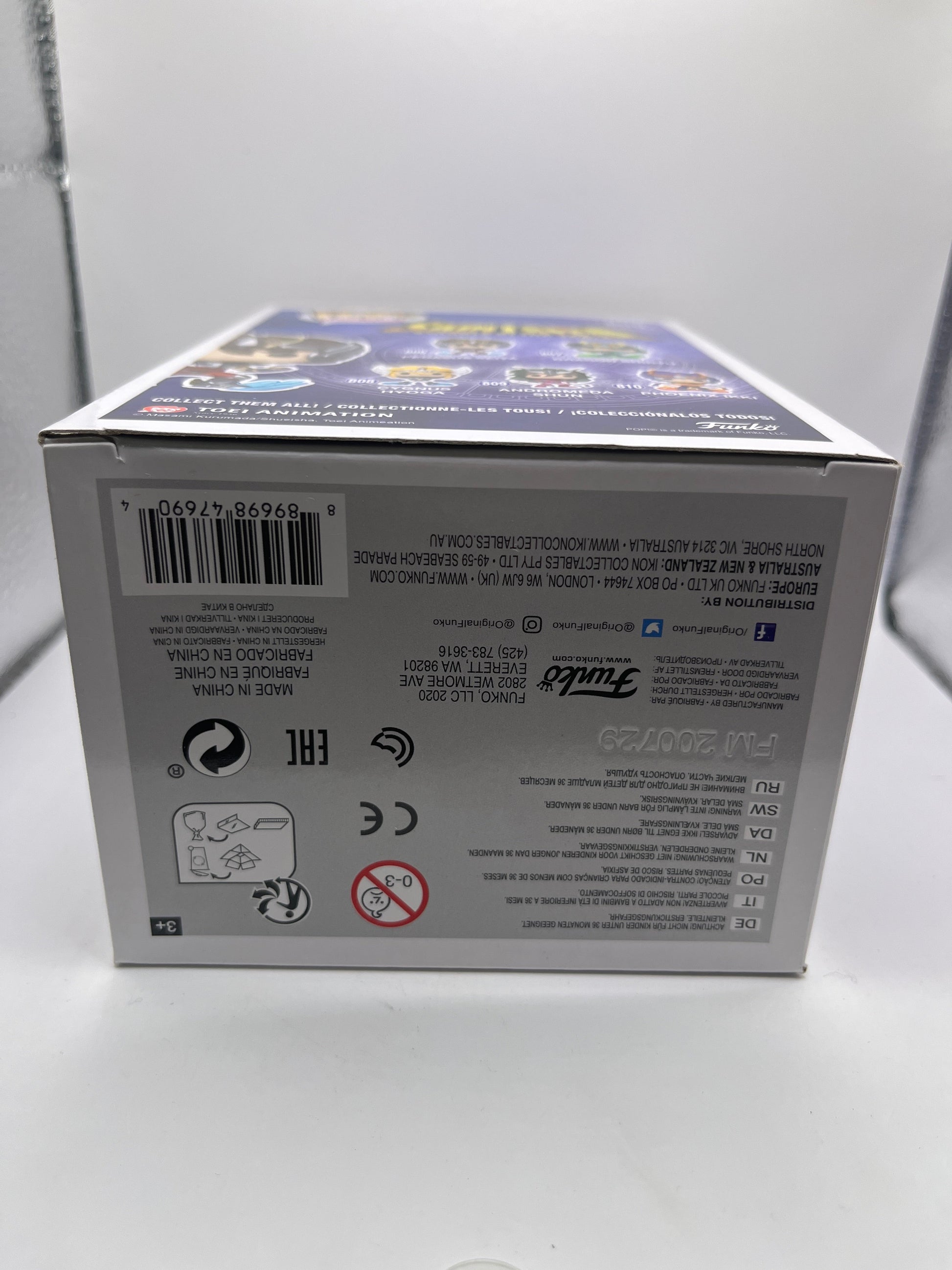 Funko Pop Vinyl Animation Saint Seiya Knights Of The Zodiac "Pegasus Seiya" #806 FRENLY BRICKS - Open 7 Days