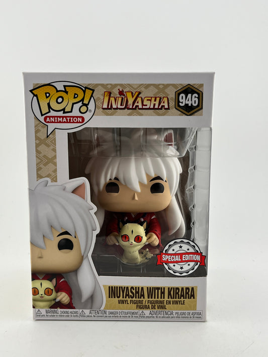 Funko POP! Animation InuYasha - InuYasha With Kirara #946 - Special Edition FRENLY BRICKS - Open 7 Days