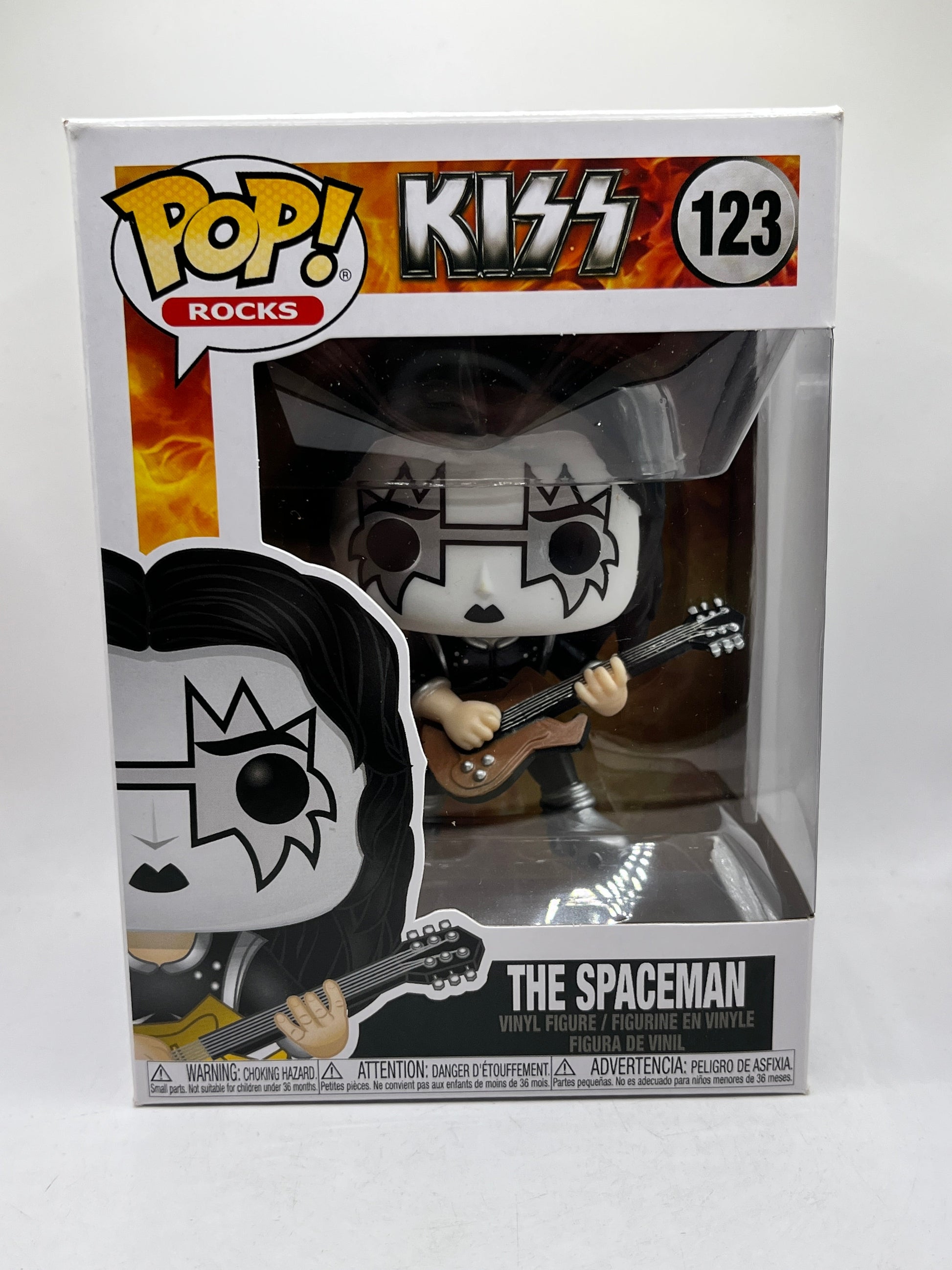 Funko POP! Rocks Kiss - The Spaceman #123 - Vinyl Collectable FRENLY BRICKS - Open 7 Days