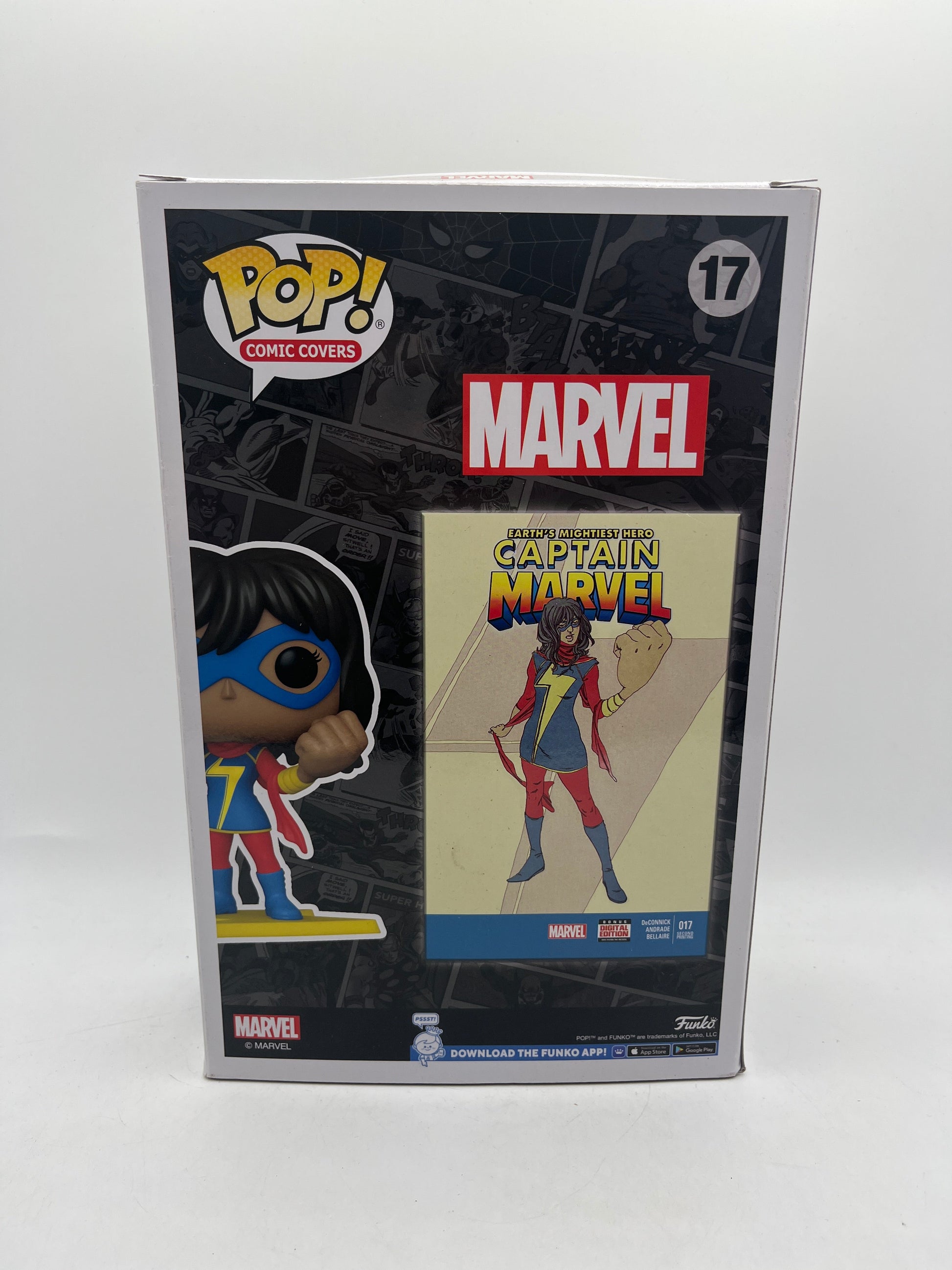 Funko Pop! Comic Covers - "Captain Marvel" #17 "Kamala Khan" +combinedshipping FRENLY BRICKS - Open 7 Days