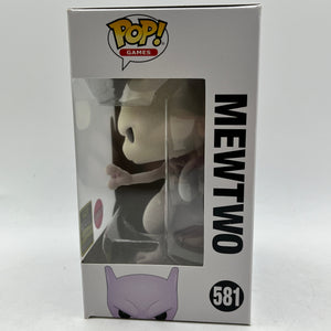 Funko POP! Games Pokémon - Mewtwo #581 - Flocked - 2020 Exclusive FRENLY BRICKS - Open 7 Days