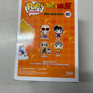 Pop Vinyl Dragon Ball Z #491 Super Saiyan Vegito FRENLY BRICKS - Open 7 Days