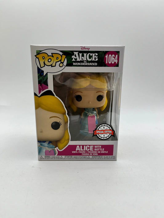 Funko POP! Disney Alice in Wonderland - Alice with Bottle #1064 FRENLY BRICKS - Open 7 Days