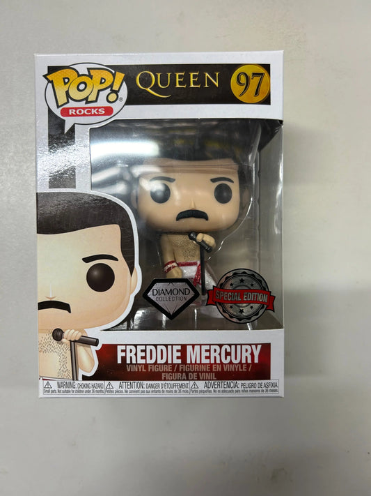 Pop Vinyl Rocks #97 Freddy Mercury FRENLY BRICKS - Open 7 Days