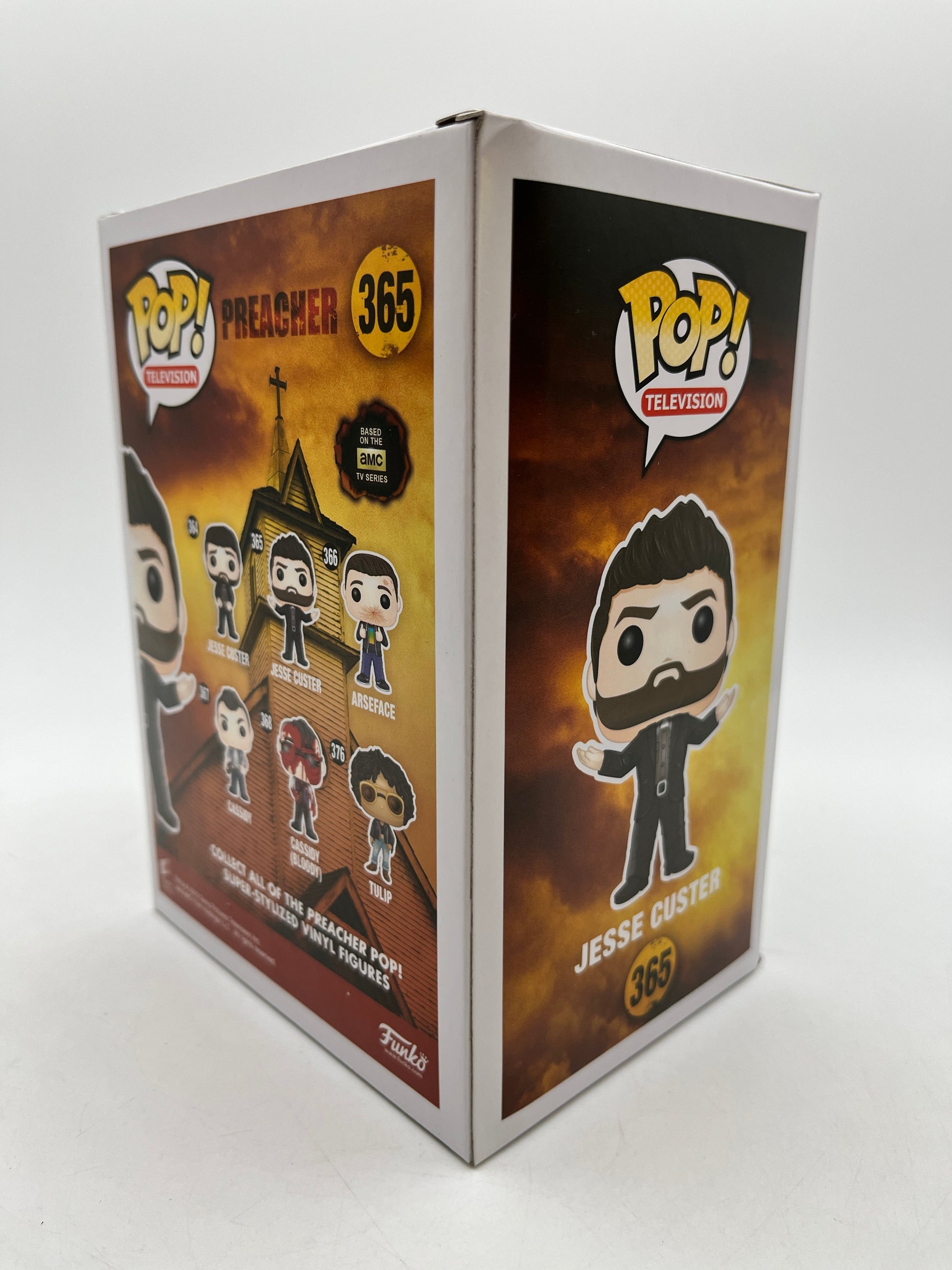 Funko POP! Television Preacher Jesse Custer #365 - GameStop Exclusive FRENLY BRICKS - Open 7 Days