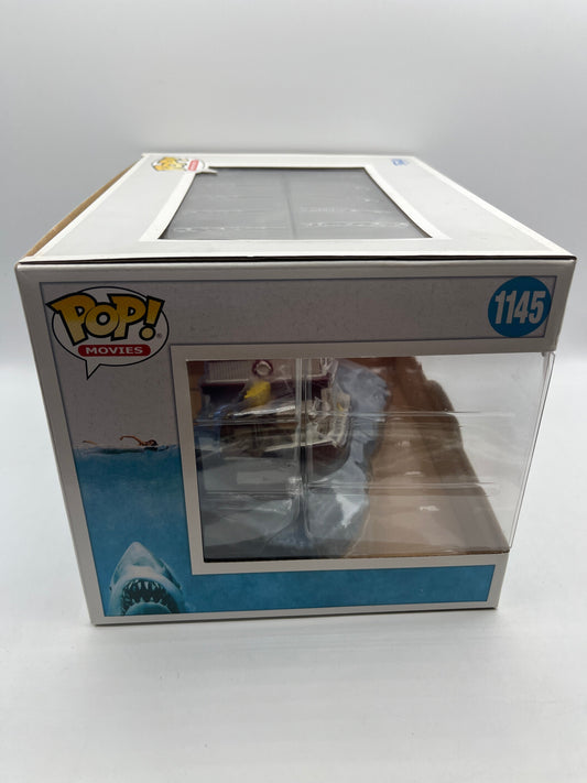 Funko Pop! Movie Moments: Jaws - Shark Eating Boat(Exclusive) #1145 FRENLY BRICKS - Open 7 Days