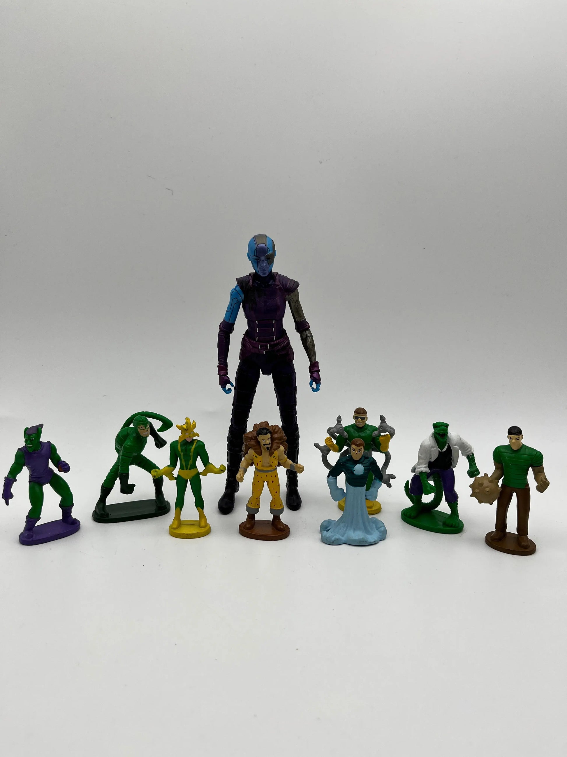 Marvel Legends Nebula + Free Mini Spider-Man Villains Action Figures FRENLY BRICKS - Open 7 Days
