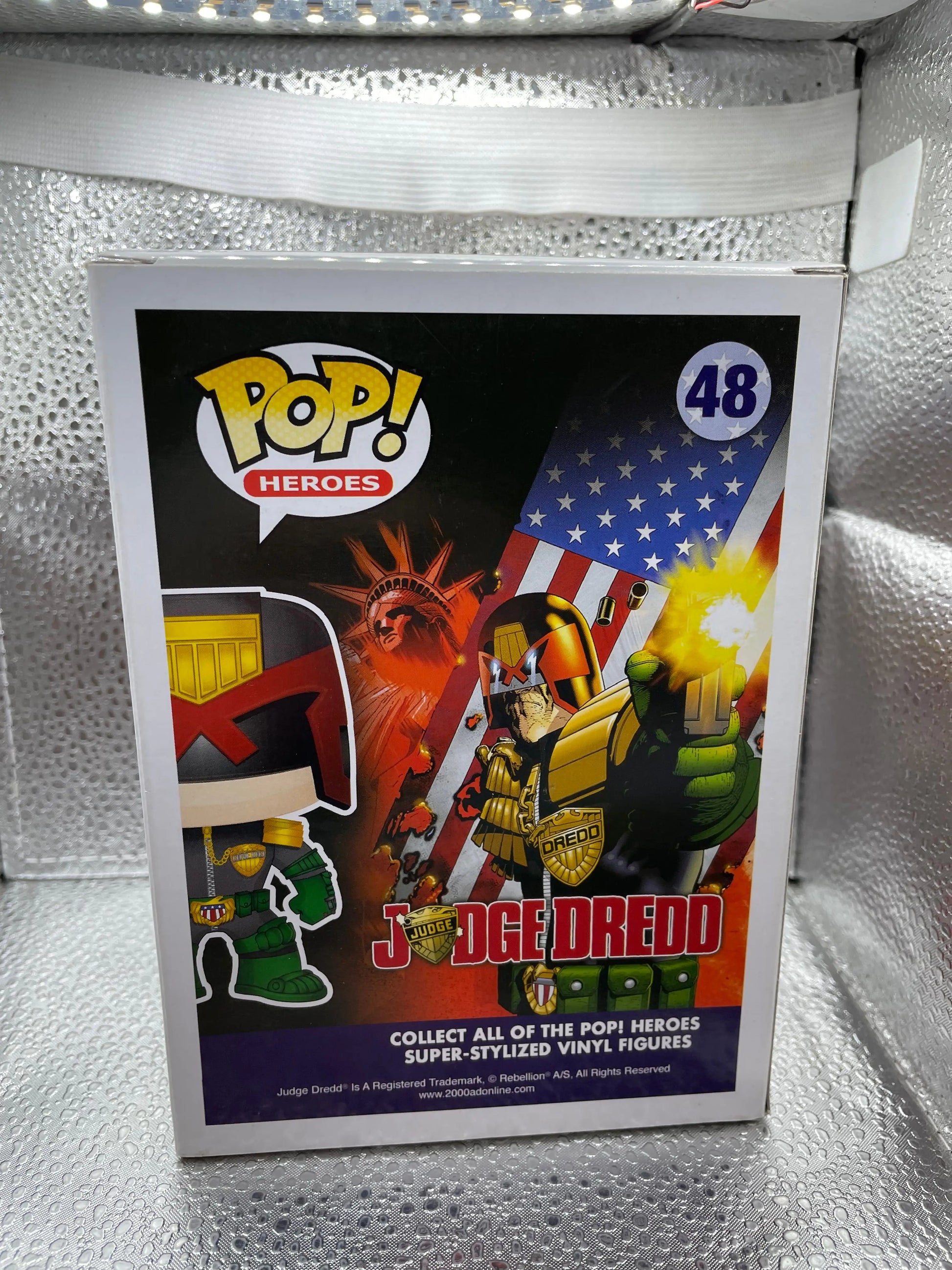 Funko POP! Movies Judge Dredd Vinyl Figure #48 Vaulted Retired 2000 AD Comics FRENLY BRICKS - Open 7 Days