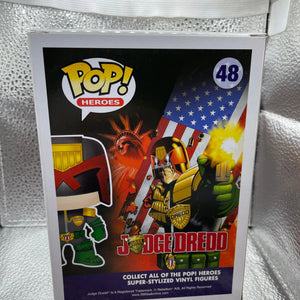 Funko POP! Movies Judge Dredd Vinyl Figure #48 Vaulted Retired 2000 AD Comics FRENLY BRICKS - Open 7 Days