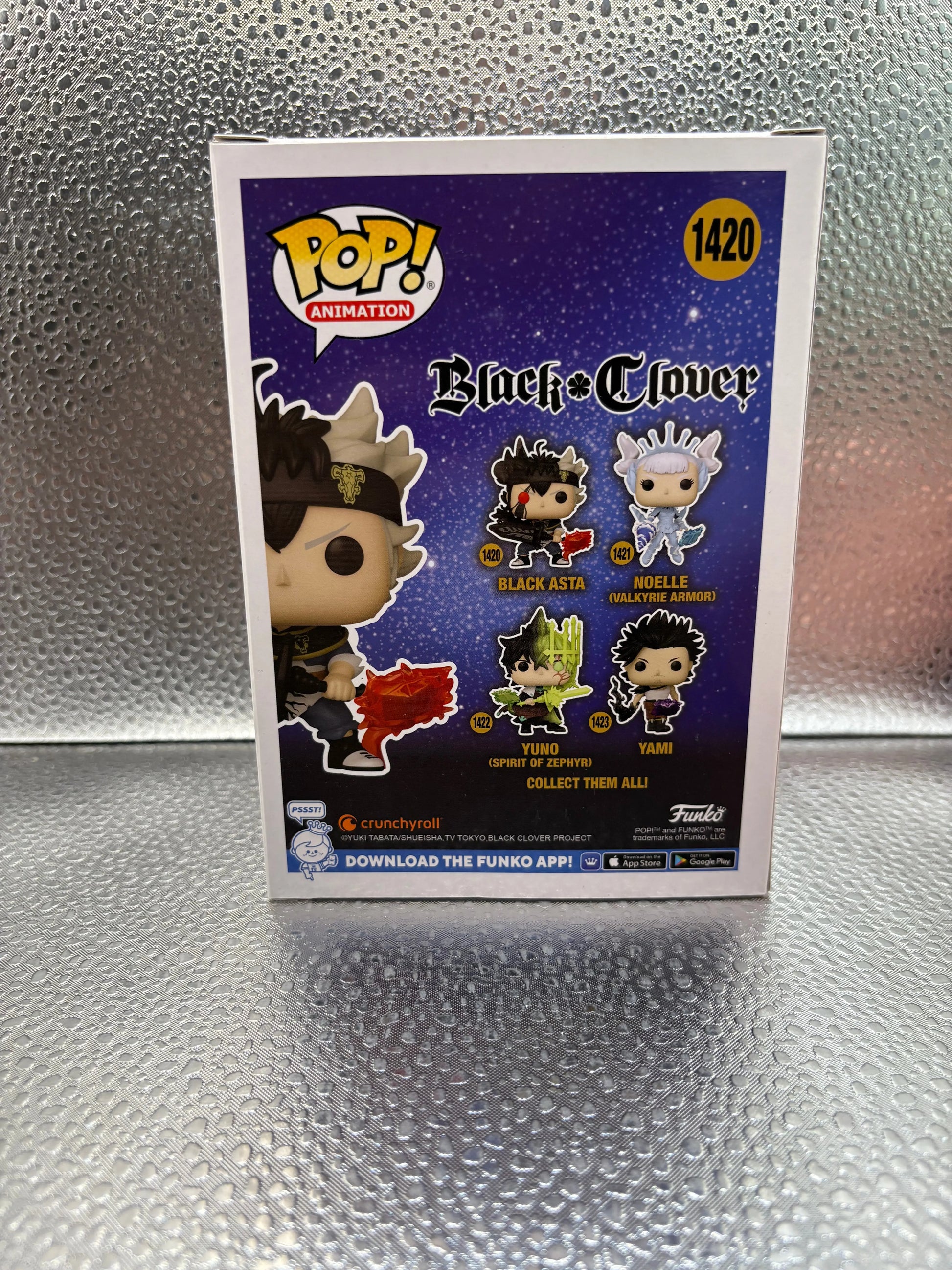 Funko pop Vinyl #1420 Black CloverBlack Asta FRENLY BRICKS - Open 7 Days