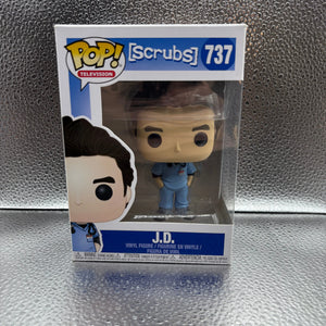 Funko Pop #737 Television [Scrubs] J.D. FRENLY BRICKS - Open 7 Days