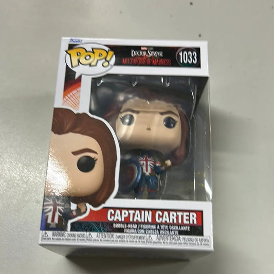 Doctor Strange 2: Multiverse of Madness - Captain Carter Pop! Vinyl Figure #1033 FRENLY BRICKS - Open 7 Days