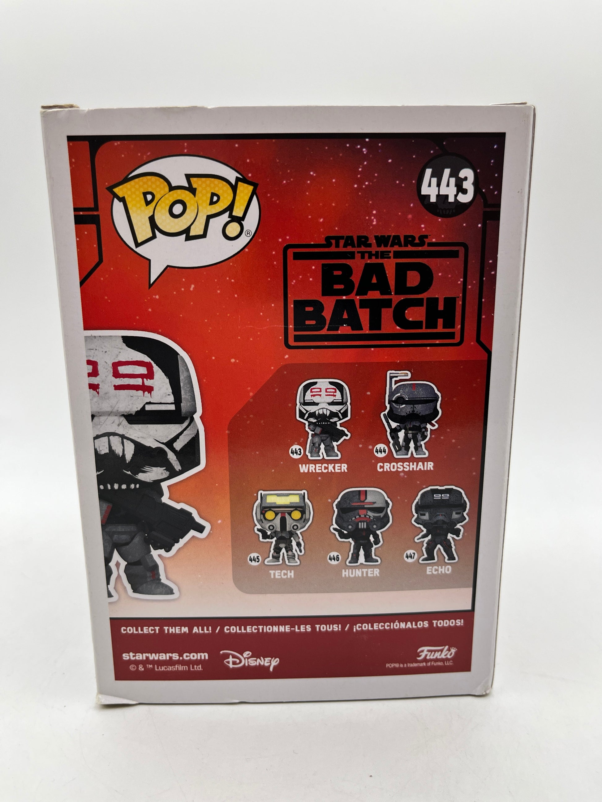 Funko POP! Star Wars Bad Batch - Wrecker #443 - Vinyl Collectable FRENLY BRICKS - Open 7 Days
