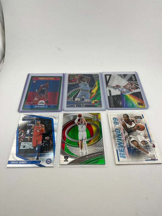 NBA Player Card Lot 11 - Serial Numbered Cards FRENLY BRICKS - Open 7 Days