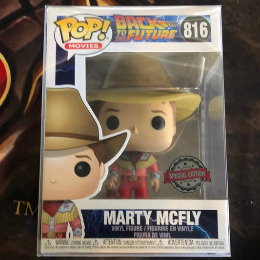 Funko Pop! Movie: Back to the Future ~ Marty McFly ~ 816 - FRENLY BRICKS - Open 7 Days