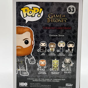 Funko POP! Television Game Of Thrones Tormund Giantsbane #53 FRENLY BRICKS - Open 7 Days