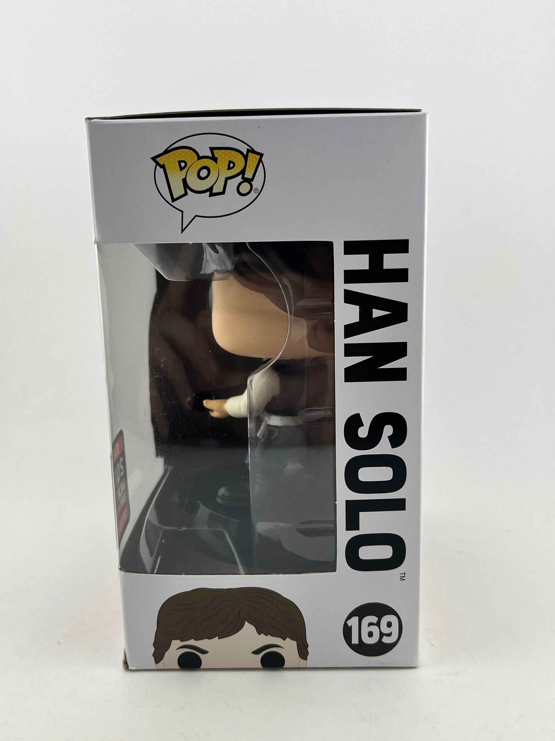 Funko POP! Star Wars - Han Solo #169 - 2017 Convention Exclusive FRENLY BRICKS - Open 7 Days
