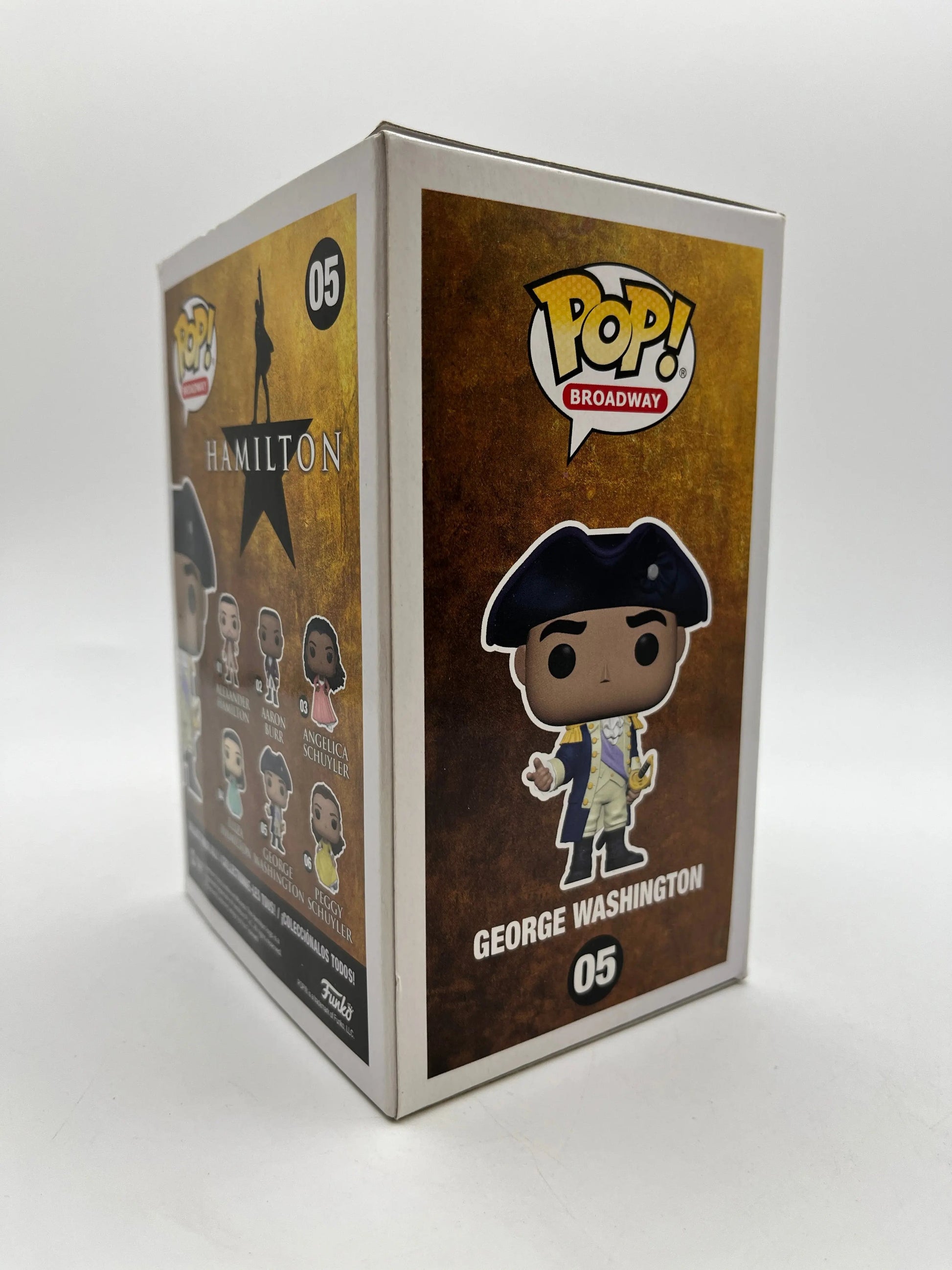 Funko POP! Broadway Hamilton George Washington #05 - Vinyl Collectable FRENLY BRICKS - Open 7 Days