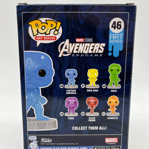 Funko POP! Art Series Marvel The Infinity Saga Captain America #46 - Vinyl Collectable FRENLY BRICKS - Open 7 Days
