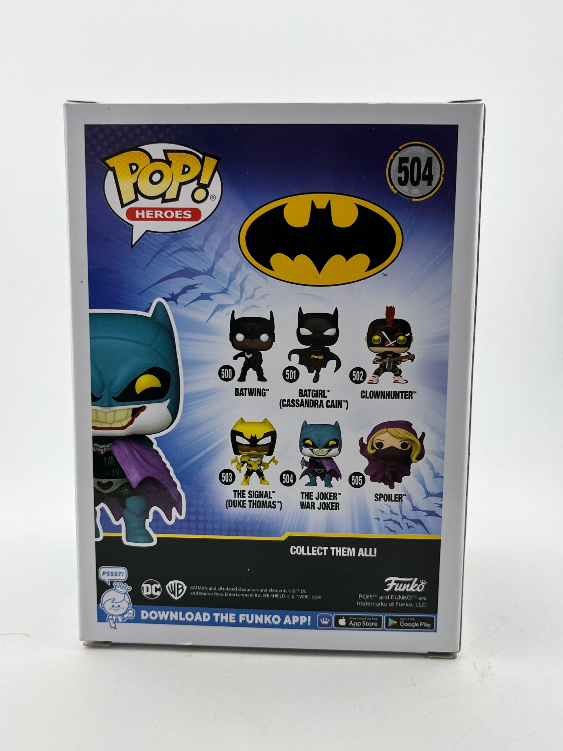 Funko POP! Heroes Batman - The Joker War Joker #504 - Vinyl Collectable FRENLY BRICKS - Open 7 Days