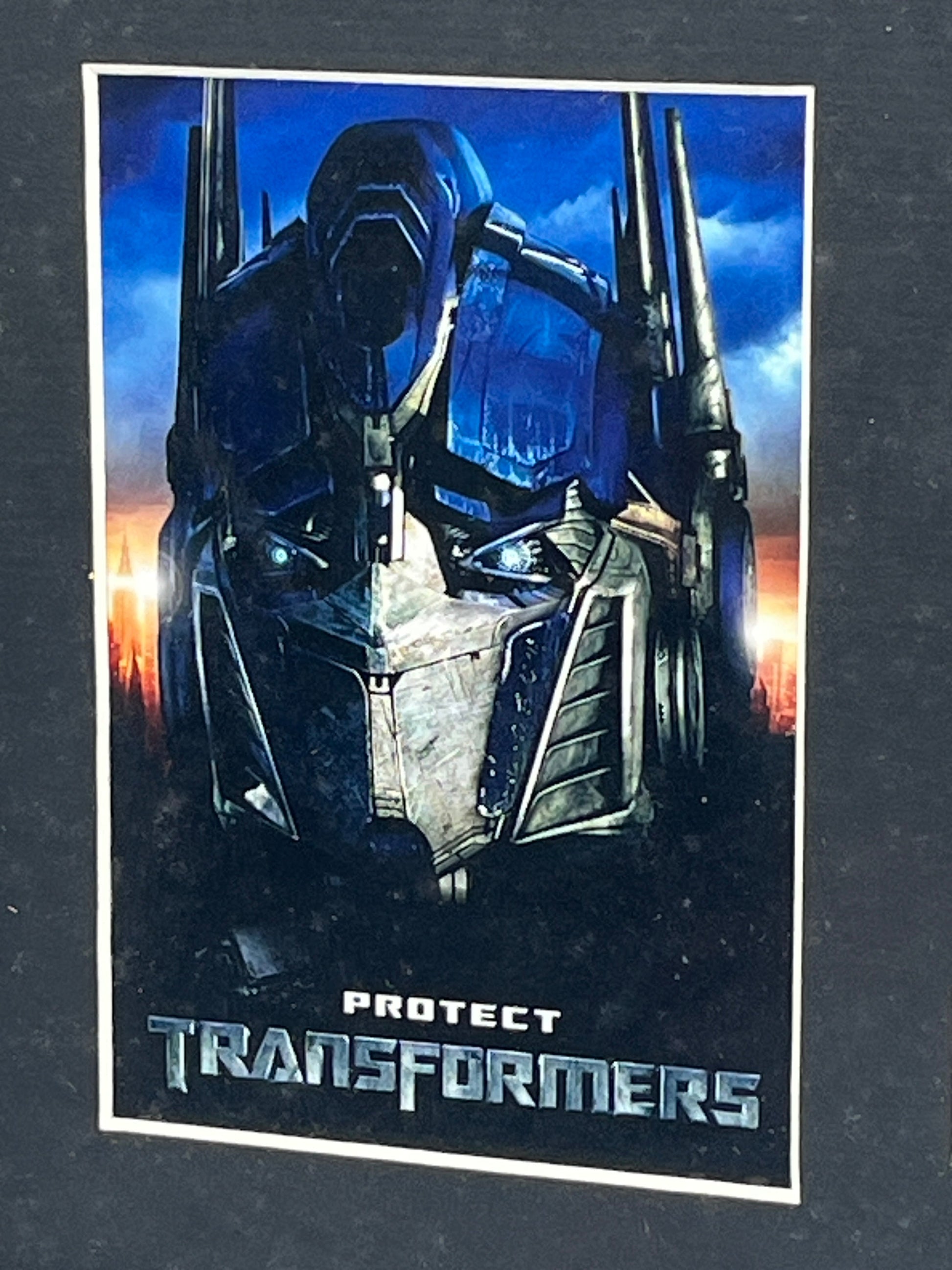 Transformers film cell 2007 "Are you username Ladiesman217?" Barricade Screencap FRENLY BRICKS - Open 7 Days