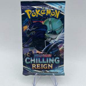 Pokemon TCG - Sword & Shield Chilling Reign  Booster Pack X5 - Art Set Sealed FRENLY BRICKS - Open 7 Days