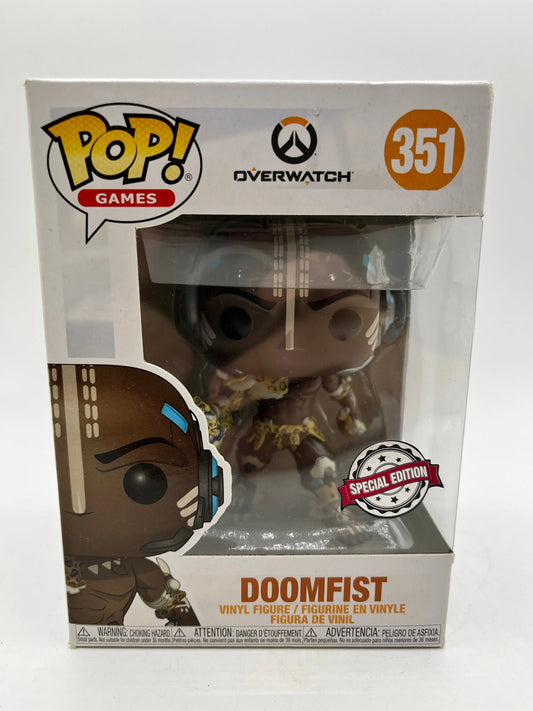 Funko POP! Games Overwatch Doomfist #351 - Special Edition - Collectible Vinyl FRENLY BRICKS - Open 7 Days