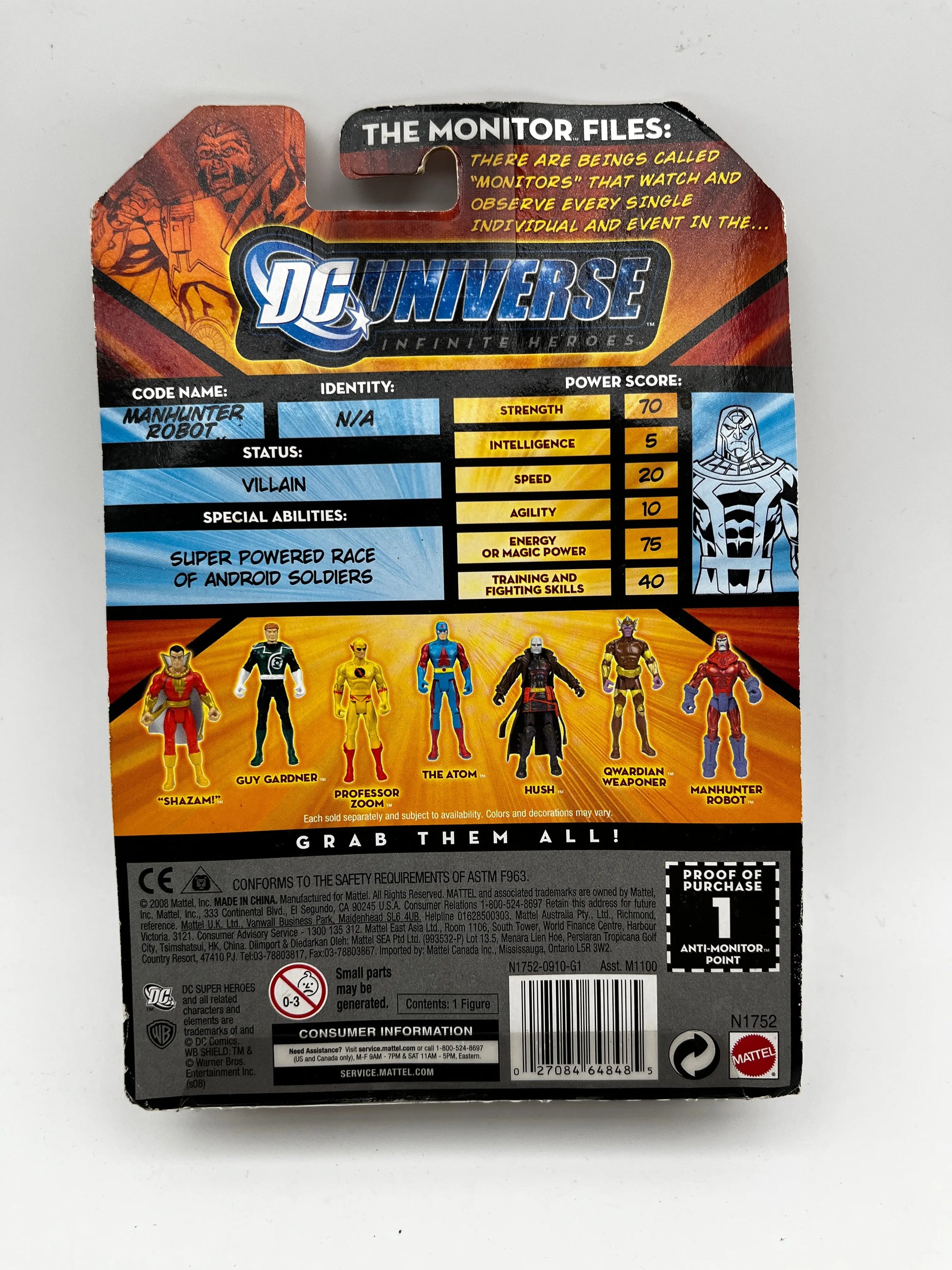 DC Universe Infinite Heroes Crisis Manhunt Robot Series 1 Figure 10 FRENLY BRICKS - Open 7 Days