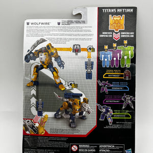Transformers Generations 2015 Titans Return Monxo & Wolfwire FRENLY BRICKS - Open 7 Days