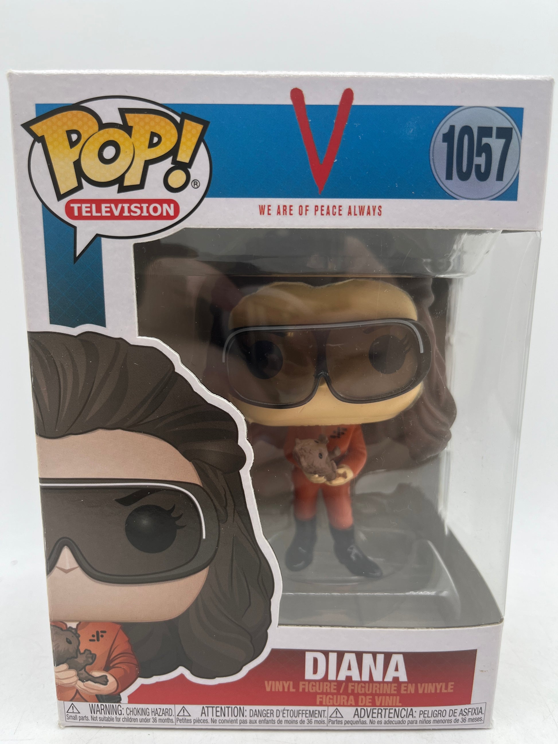 V (TV) - Diana in Sunglasses with Rodent Pop! Vinyl #1057 image 1