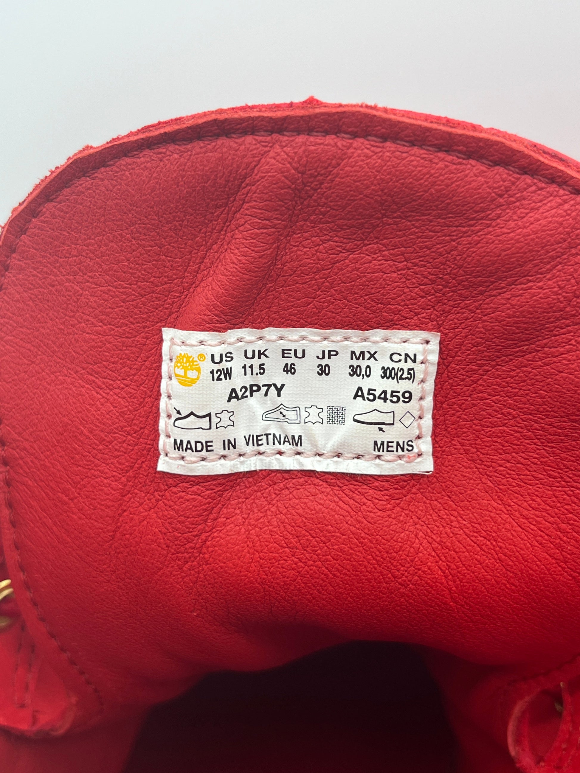 US12 - Culture Kings x Timberland Premium Boots 'Red Gold' FRENLY BRICKS - Open 7 Days