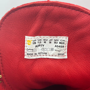 US12 - Culture Kings x Timberland Premium Boots 'Red Gold' FRENLY BRICKS - Open 7 Days