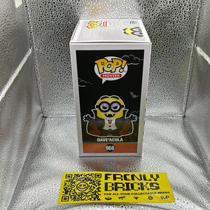 Pop Vinyl Minions 966 Dave Acula FRENLY BRICKS - Open 7 Days