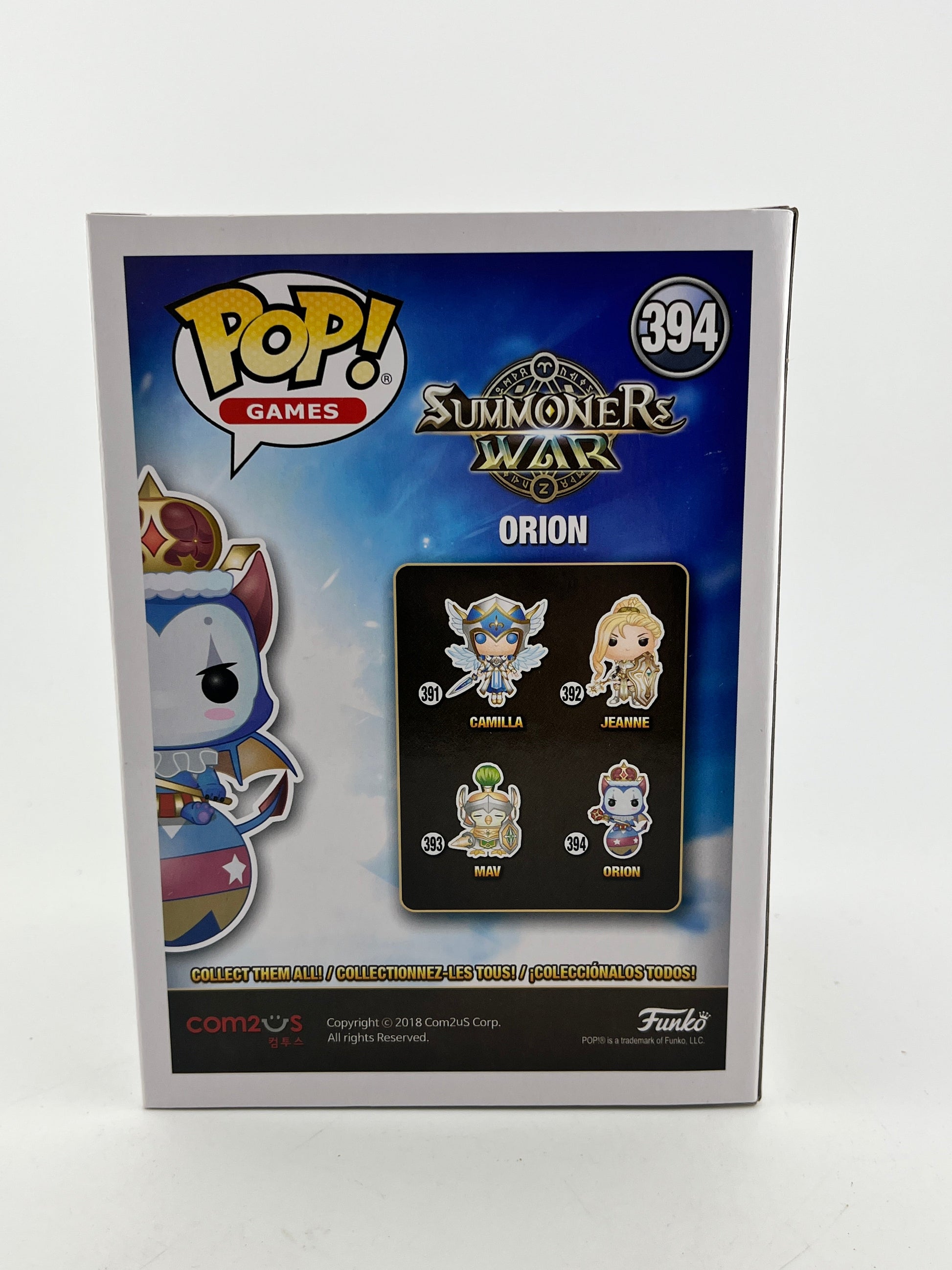 Funko POP! Games Summoners War - Orion #394 - Vinyl Collectable FRENLY BRICKS - Open 7 Days