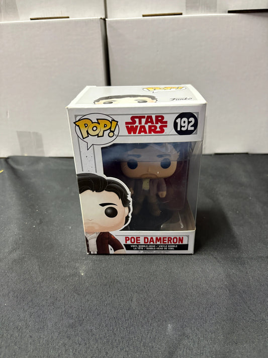 FUNKO Pop Vinyl Poe Dameron #192 FRENLY BRICKS - Open 7 Days